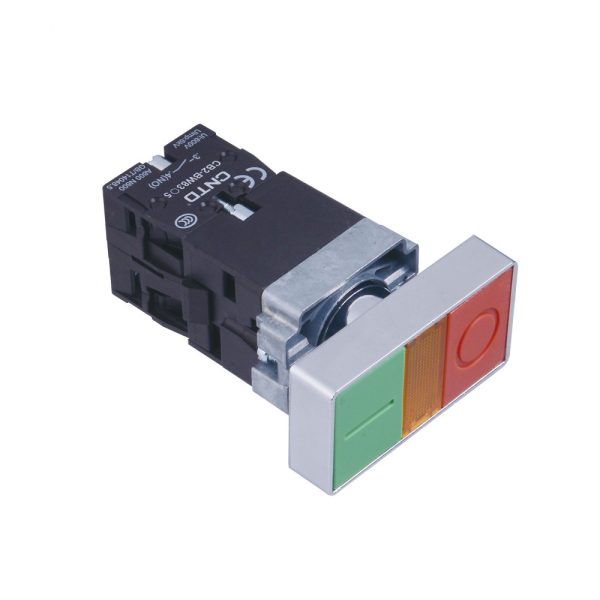 شاسی دوبل چراغ دار طرح تلهXB2-BW8465/220V