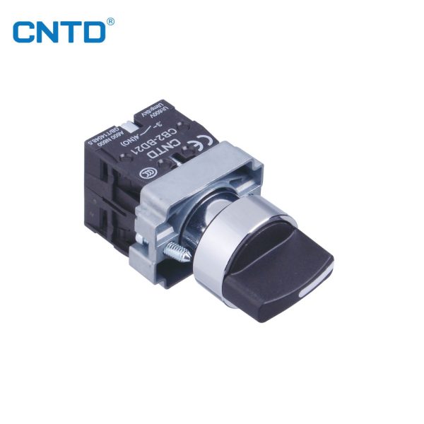 کلید فرمان یک طرف دسته کوتاه طرح تلهBD21-CB2 1NO CNTD